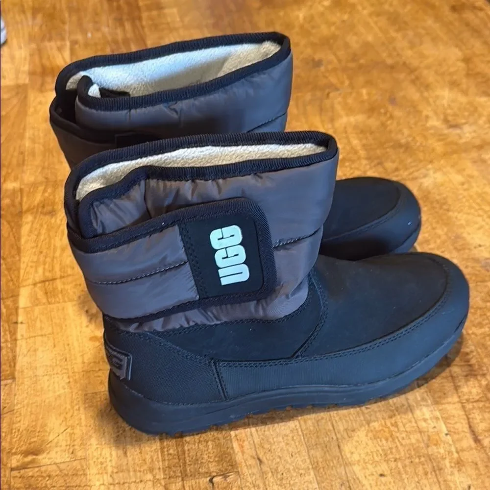 UGG Black and Brown Winter Boots